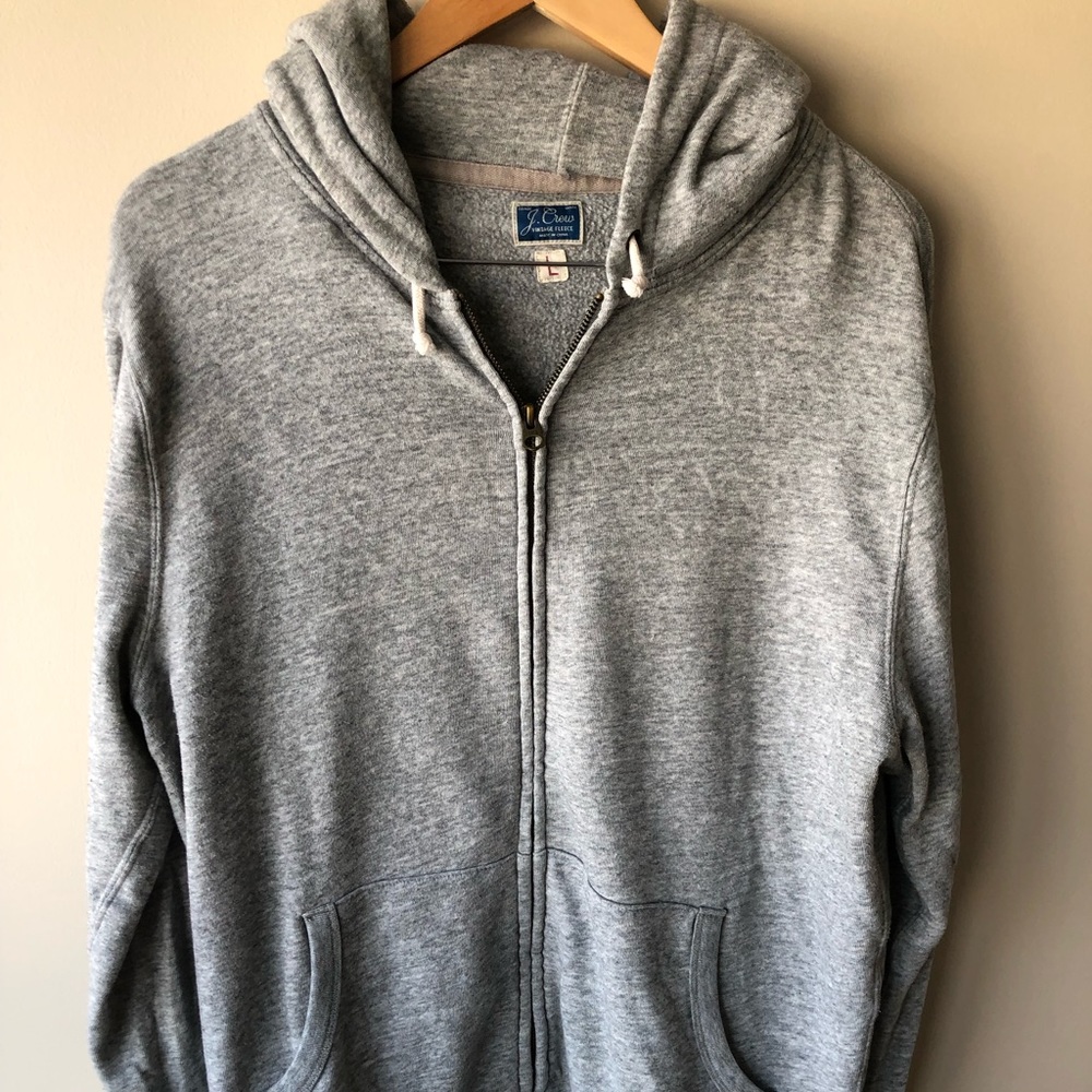 J Crew Vintage Fleece Hoodie